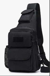 Water Bottle Chest Bag for Outdoor Sports Activities