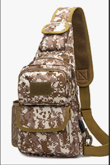 Water Bottle Chest Bag for Outdoor Sports Activities