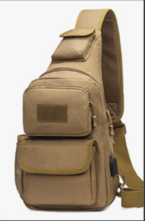 Water Bottle Chest Bag for Outdoor Sports Activities
